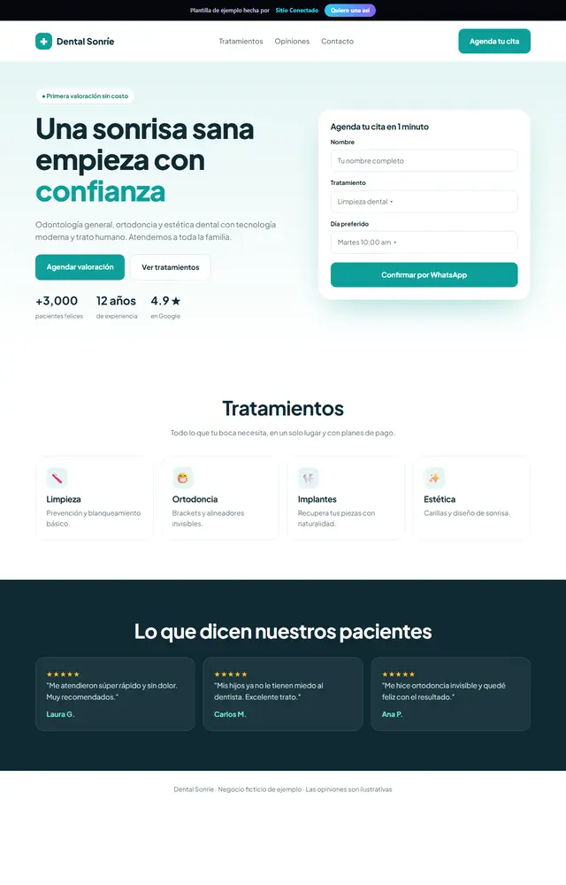 Plantilla para consultorio o clínica